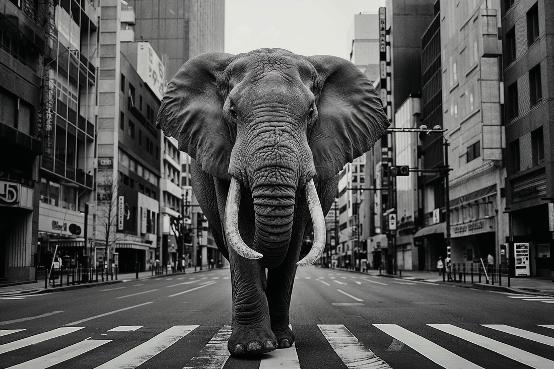 Introducing the GIANT Tokyo Series: Elephants in the Urban Landscape